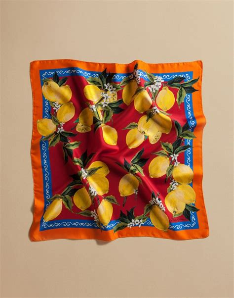 hermes lemon scarf